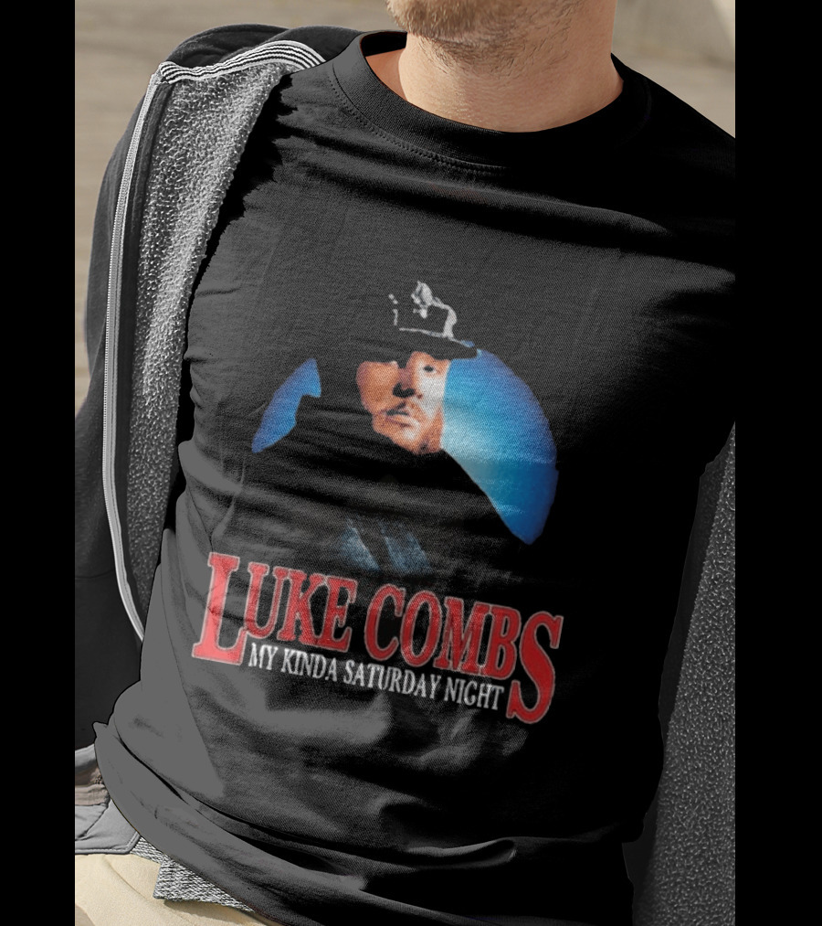 Luke Combs My Kinda Saturday Night Tour UK EU Pop Up London Dublin Edinburgh T-Shirt