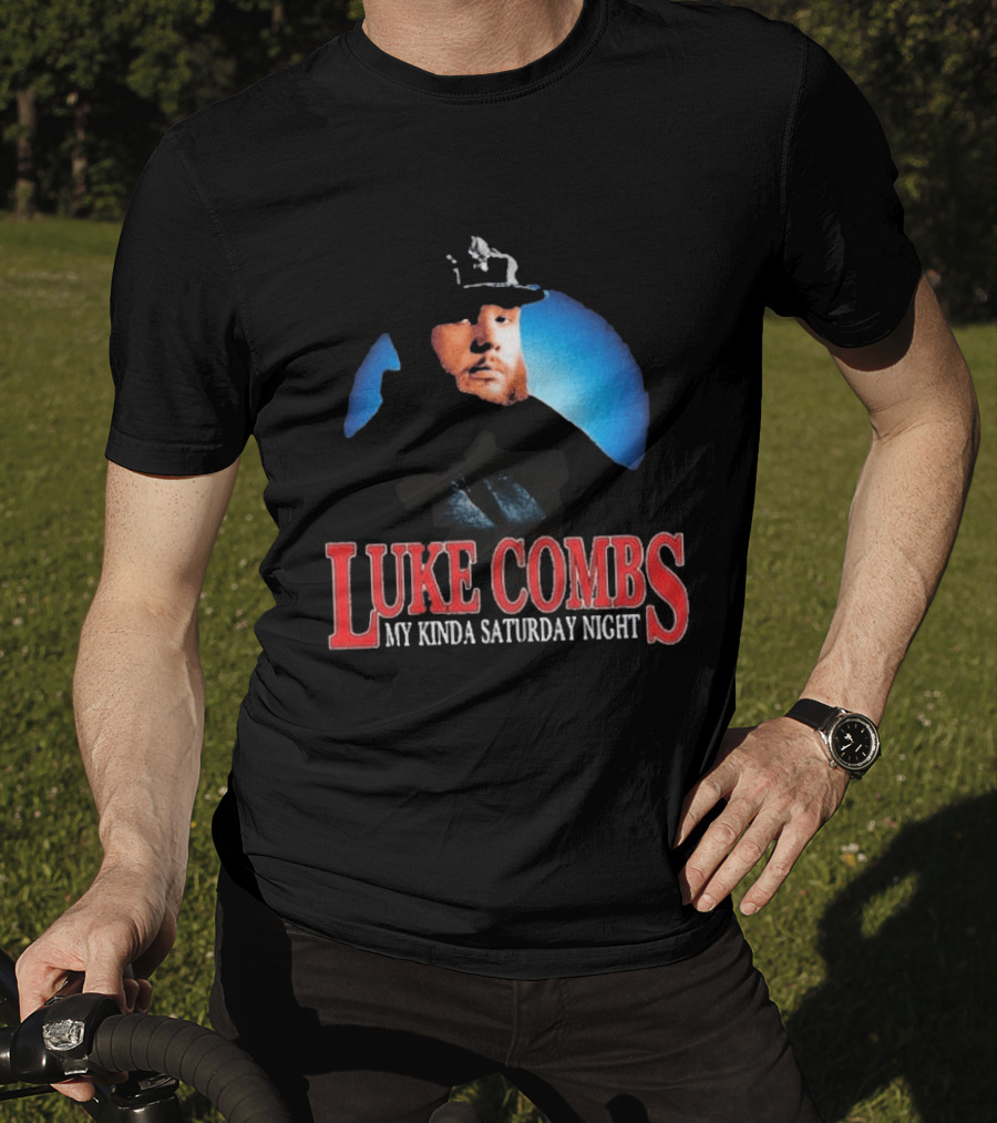Luke Combs My Kinda Saturday Night Tour UK EU Pop Up London Dublin Edinburgh T-Shirt