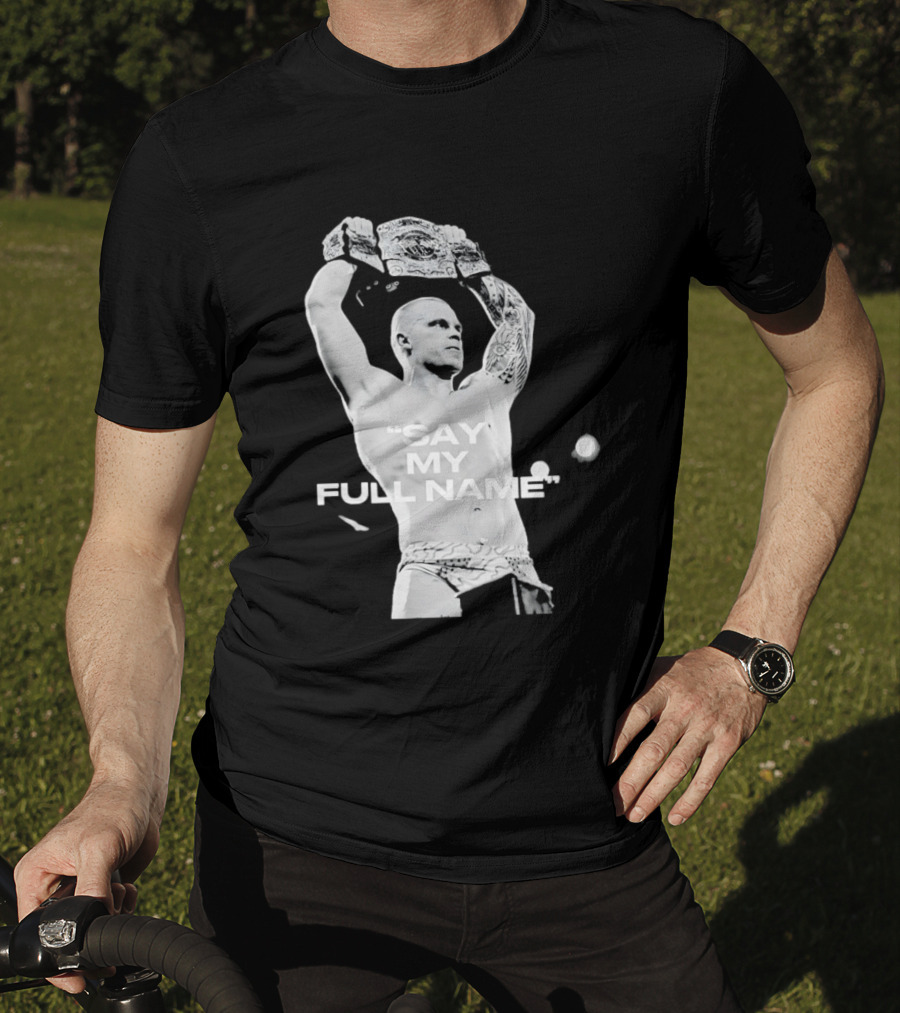 Ilja Dragunov WWE Say My Full Name Wrestling Champion T-Shirt
