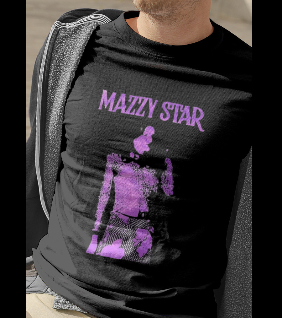 Mazzy Star Hope Sandoval Purple Aesthetic Alternative Rock T-Shirt