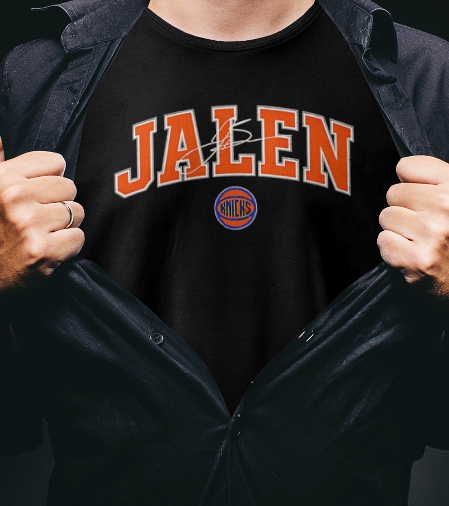 Jalen Brunson New York Knicks NBA Team Knicks Basketball T-Shirt