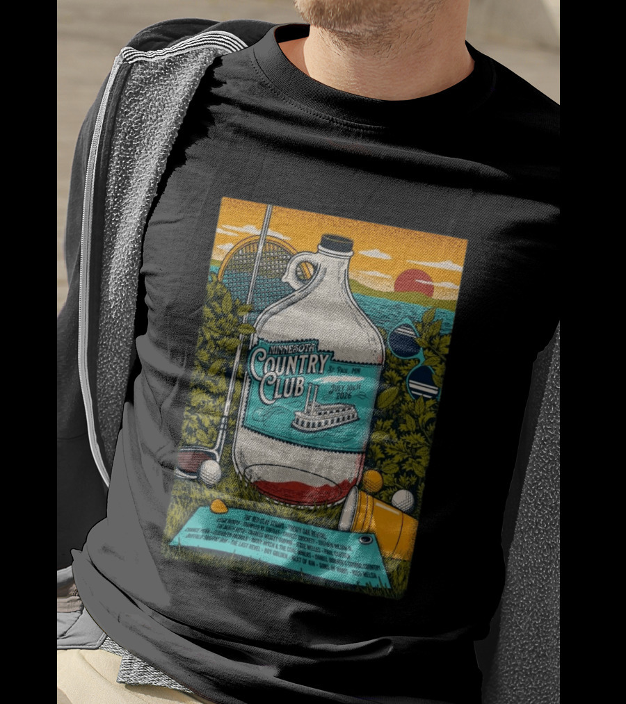 Minnesota Country Club Festival July 10 11 2026 Harriet Island Regional Park St. Paul MN T-Shirt