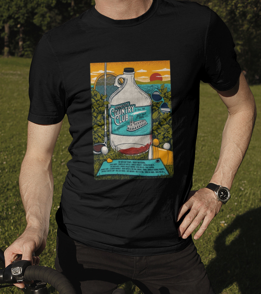 Minnesota Country Club Festival July 10 11 2026 Harriet Island Regional Park St. Paul MN T-Shirt