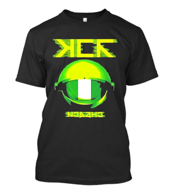 Nigeria Kick Astronaut Helmet Space Nigerian Flag T-Shirt