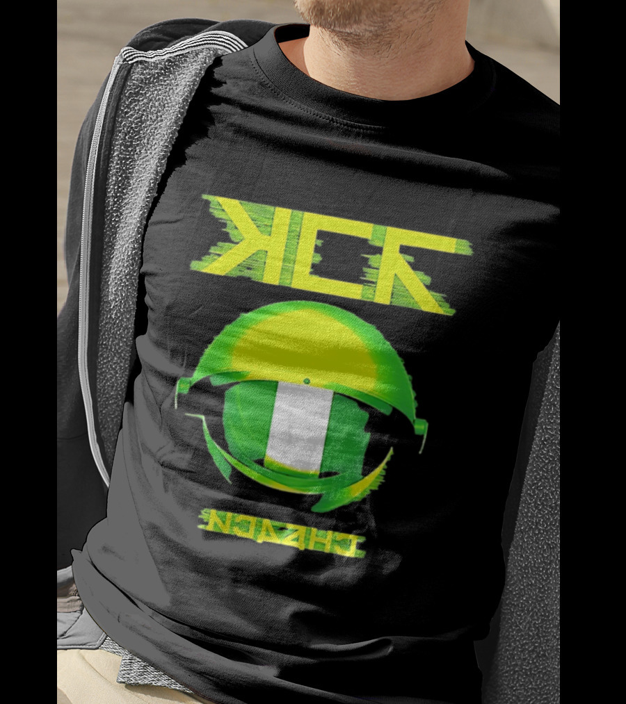 Nigeria Kick Astronaut Helmet Space Nigerian Flag T-Shirt
