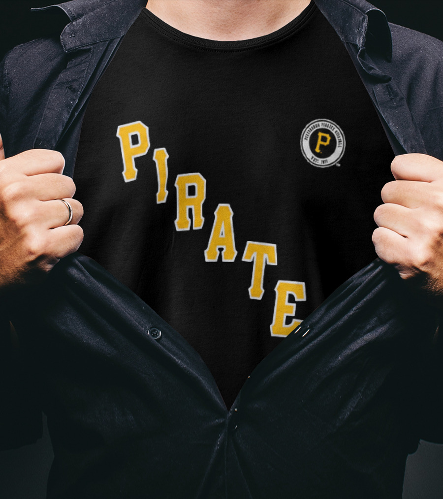 2026 Pittsburgh Pirates Hockey Night Jersey Giveaway Event Promotion T-Shirt