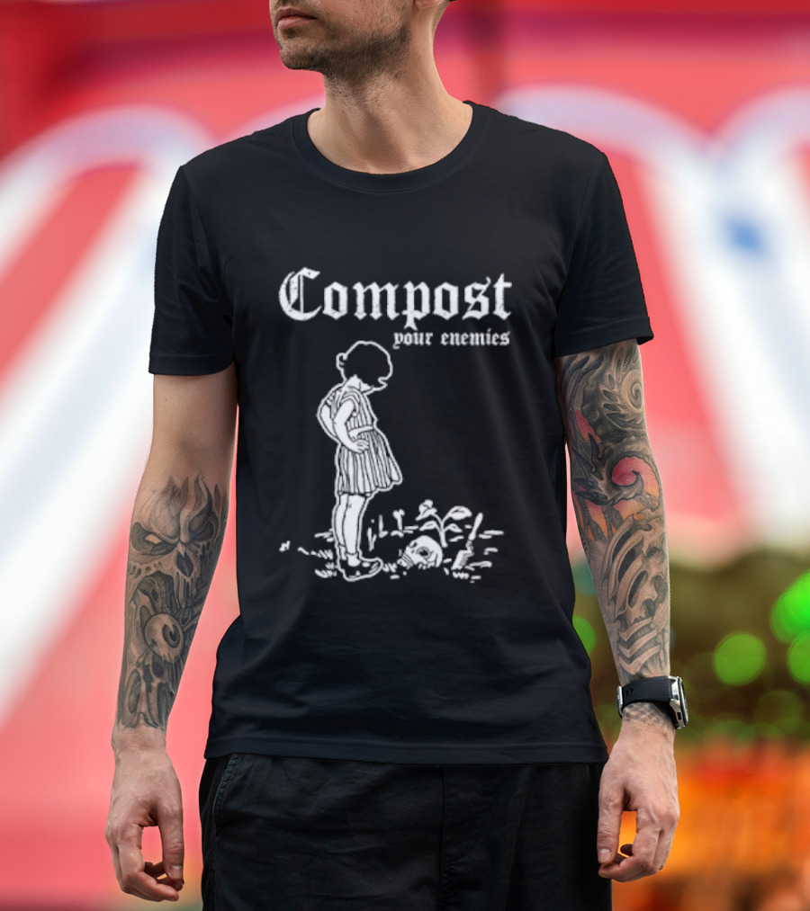Compost Your Enemies Vintage Style Child T-Shirt
