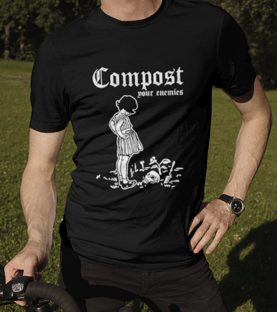 Compost Your Enemies Vintage Style Child T-Shirt