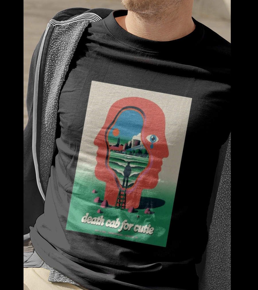 Death Cab For Cutie July 15 2026 Jacobs Pavilion Cleveland OH Tour T-Shirt