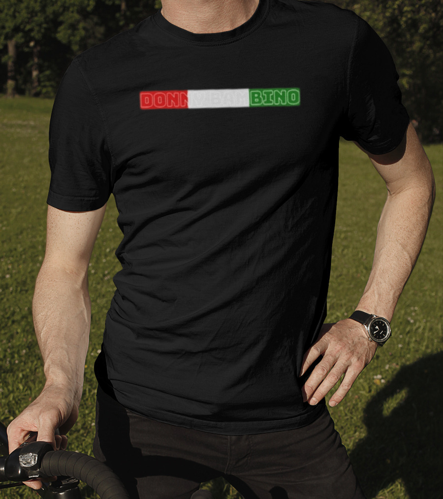 Donny Bambino Italian Flag T-Shirt