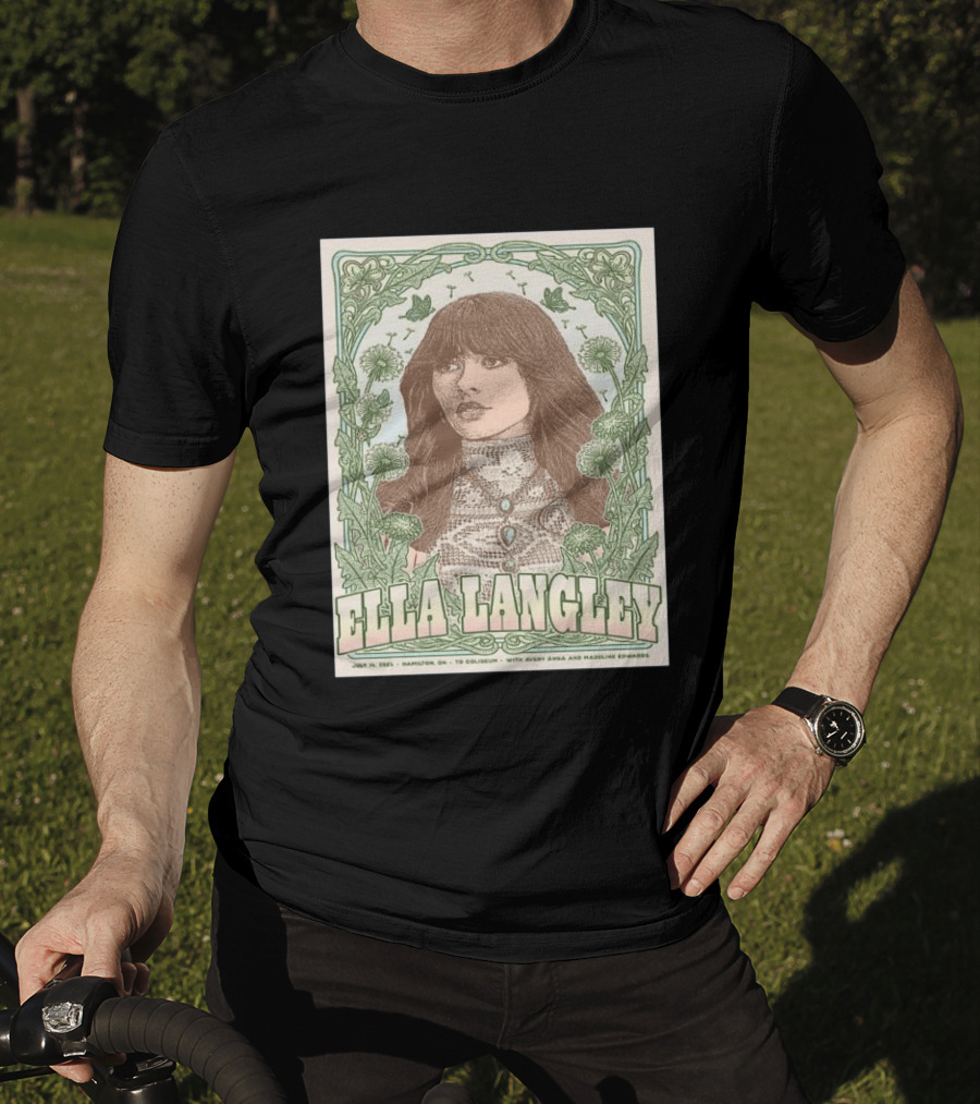 Ella Langley July 16 2026 Hamilton TD Coliseum With Avery Anna Madeline Edwards T-Shirt
