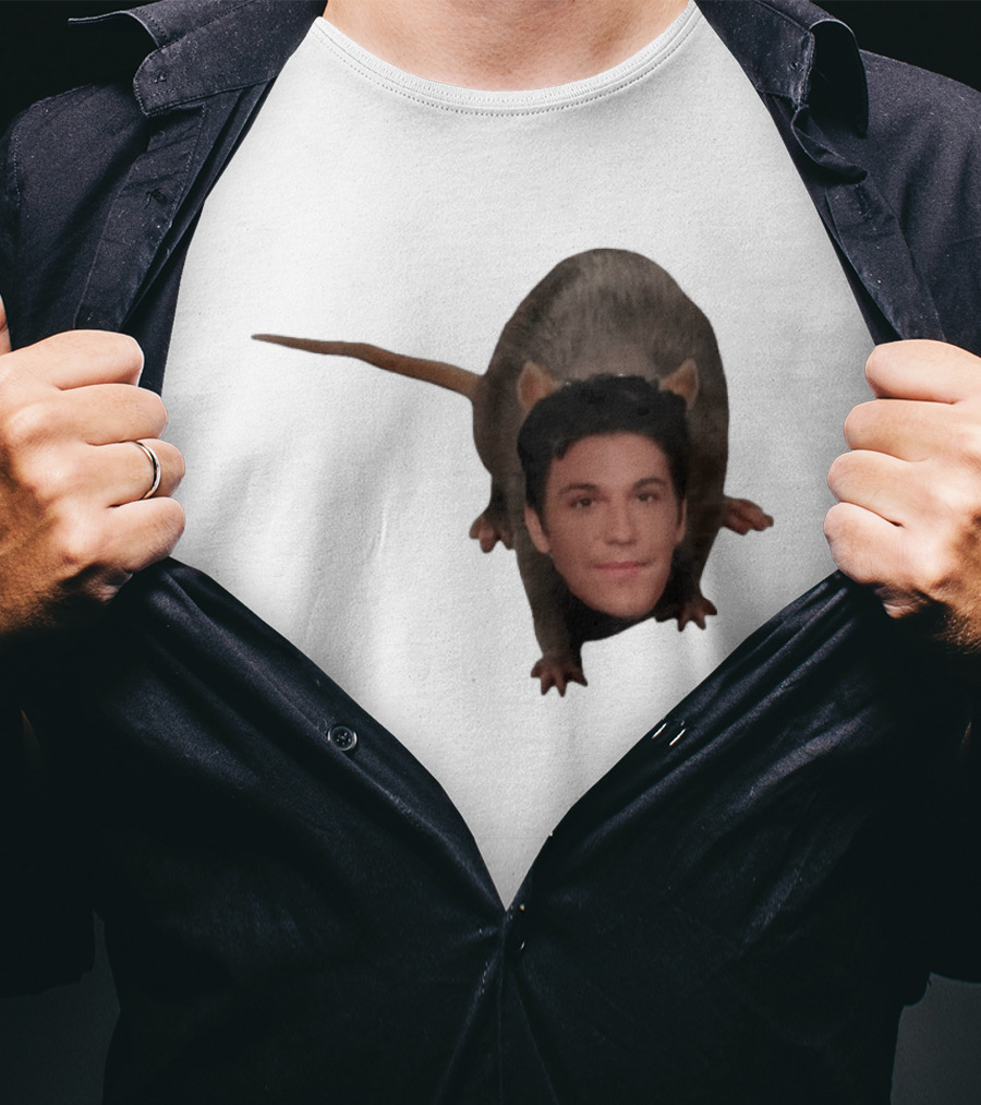 Ben Affleck Rat Meme Face Mashup T-Shirt