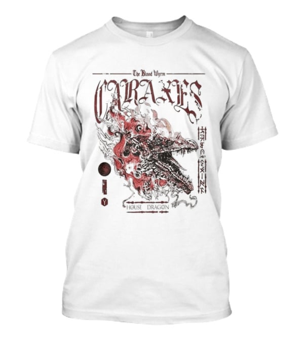 Caraxes House Of The Dragon The Blood Wyrm Fantasy Beast T-Shirt