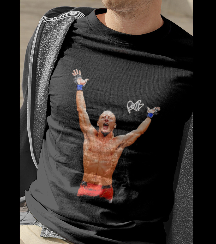 Ryan Hall UFC 2026 Victory Celebration Champion Pose T-Shirt