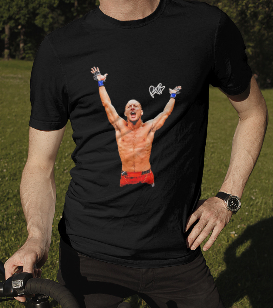 Ryan Hall UFC 2026 Victory Celebration Champion Pose T-Shirt