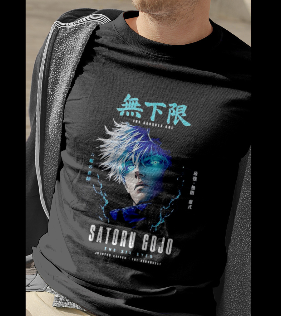 Satoru Gojo The Six Eyes Jujutsu Kaisen The Honored One T-Shirt