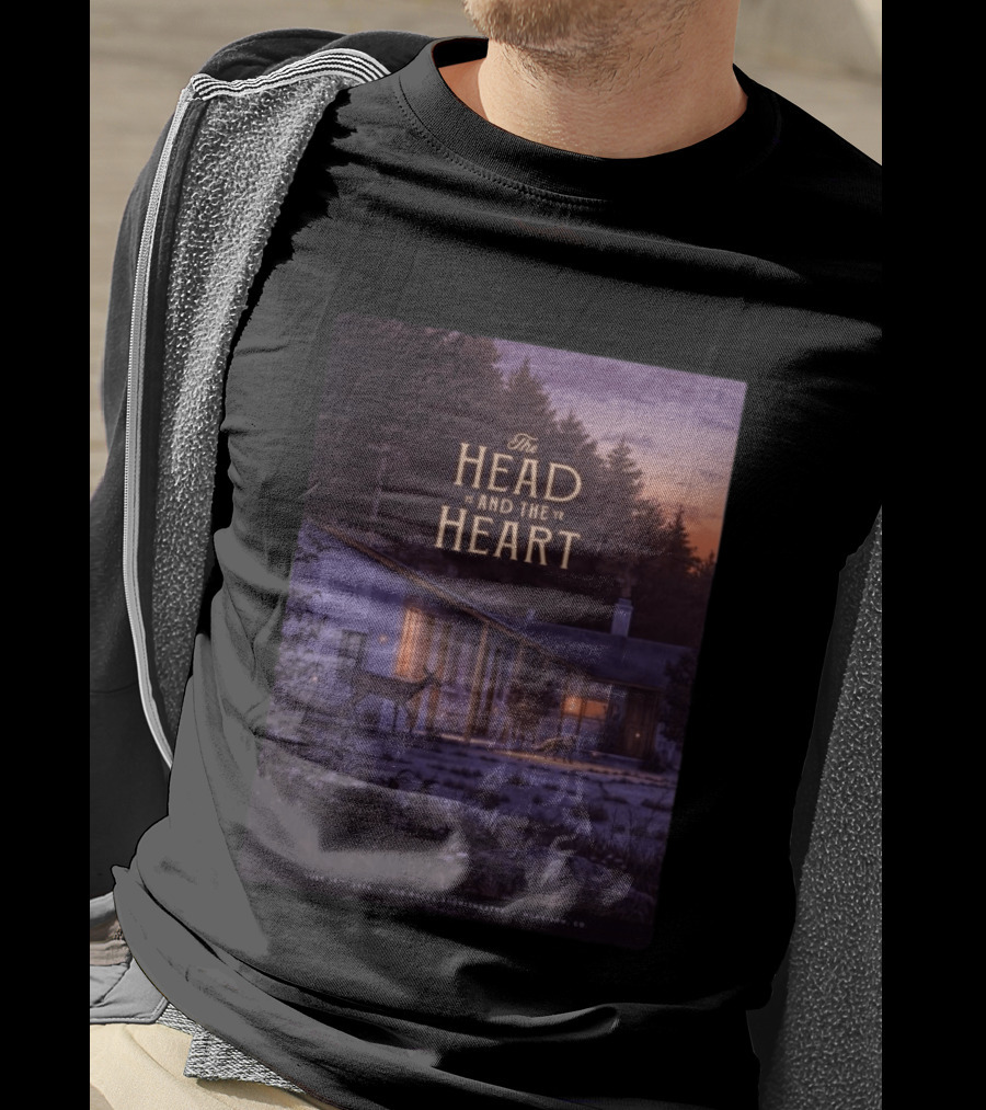 The Head And The Heart July 15 2026 Valley Motel Red Rocks Amphitheatre Morrison CO T-Shirt