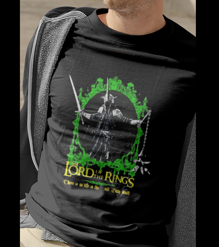 The Lord Of The Rings Witch King Of Angmar No Life In The Void Only Death T-Shirt