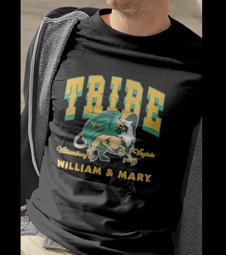 Tribe Williamsburg Virginia William & Mary Griffin T-Shirt