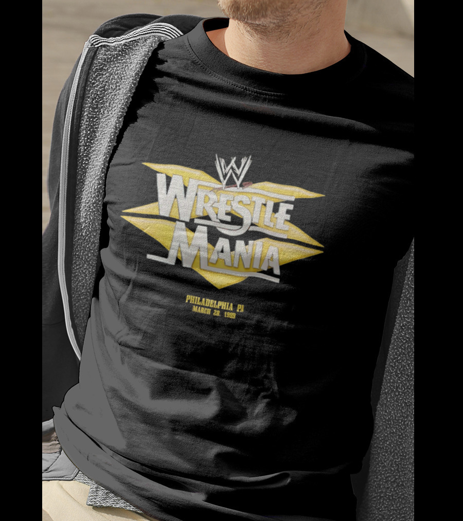 WWE WrestleMania XV Philadelphia March 28 1999 T-Shirt