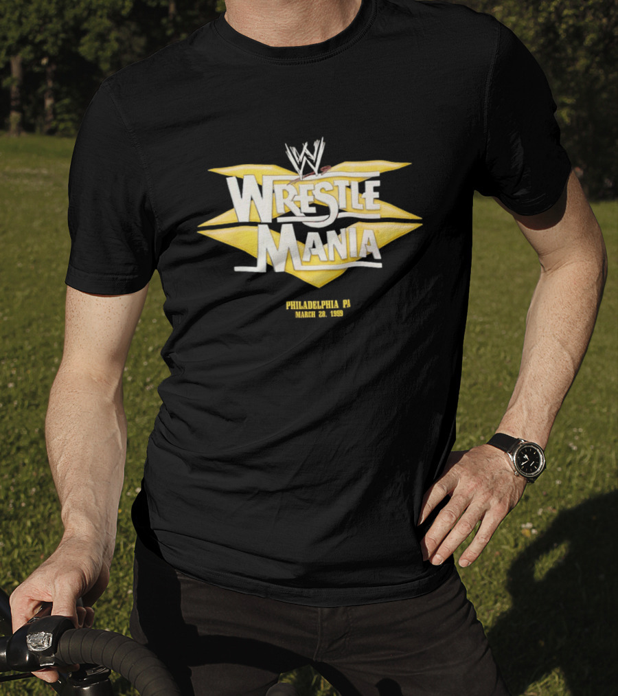 WWE WrestleMania XV Philadelphia March 28 1999 T-Shirt
