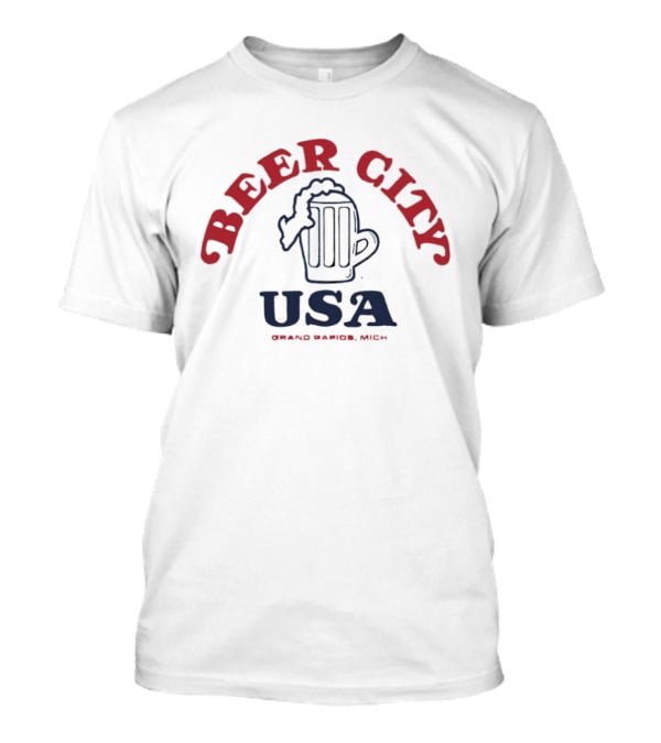 Beer City USA Grand Rapids Michigan Pint T-Shirt