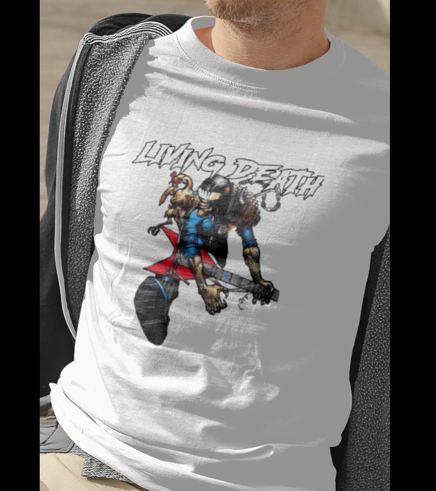 Judge Death Living Death 2000 AD Prison T-Shirt