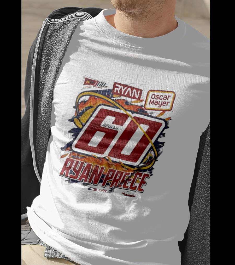 Ryan Preece Oscar Mayer Apollo 60 Stafford Speedway Racing T-Shirt