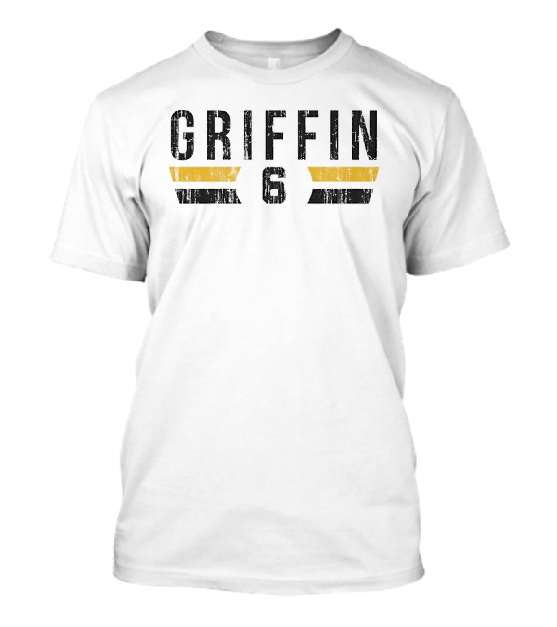 Griffin 6 Pittsburgh Pirates Player Name And Number T-Shirt
