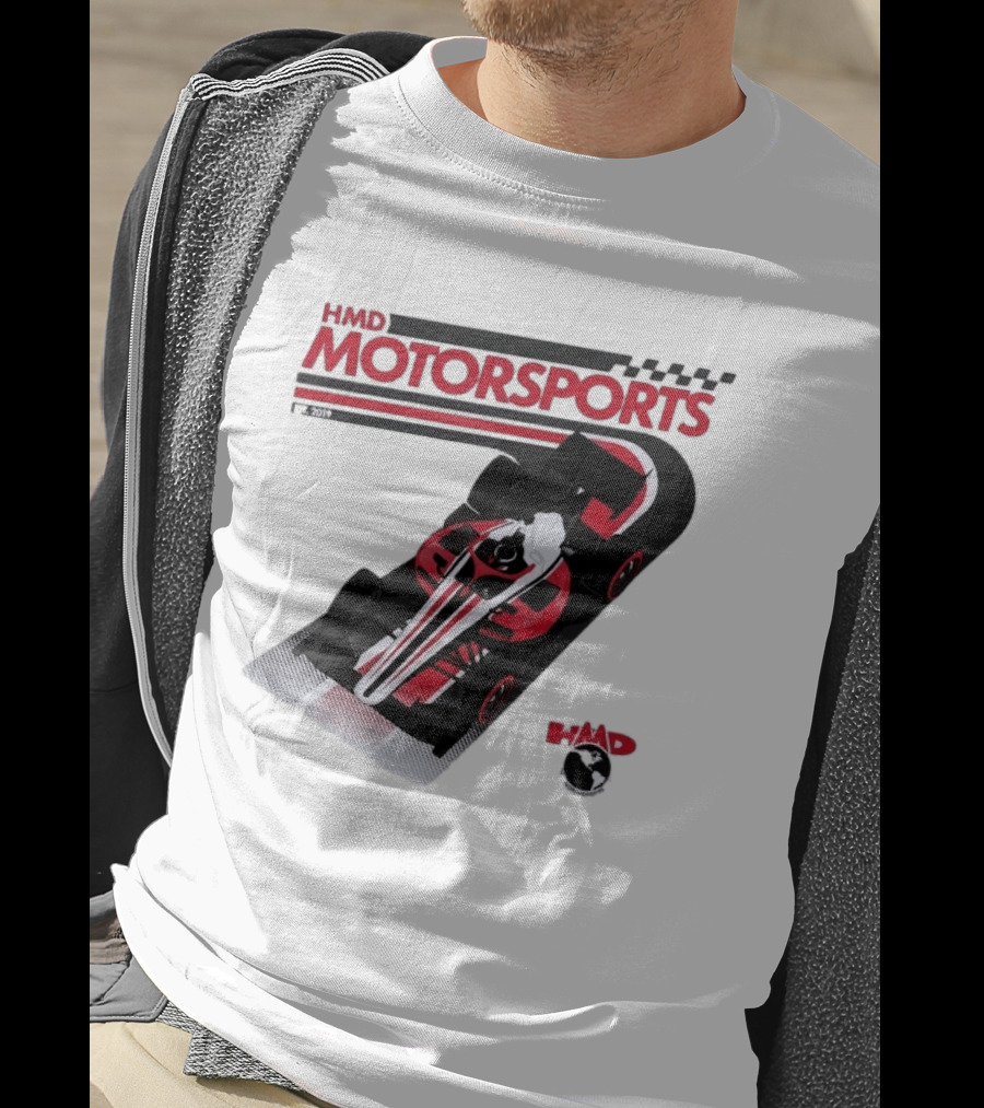 HMD Motorsports Indy NXT 2026 Racing Car T-Shirt
