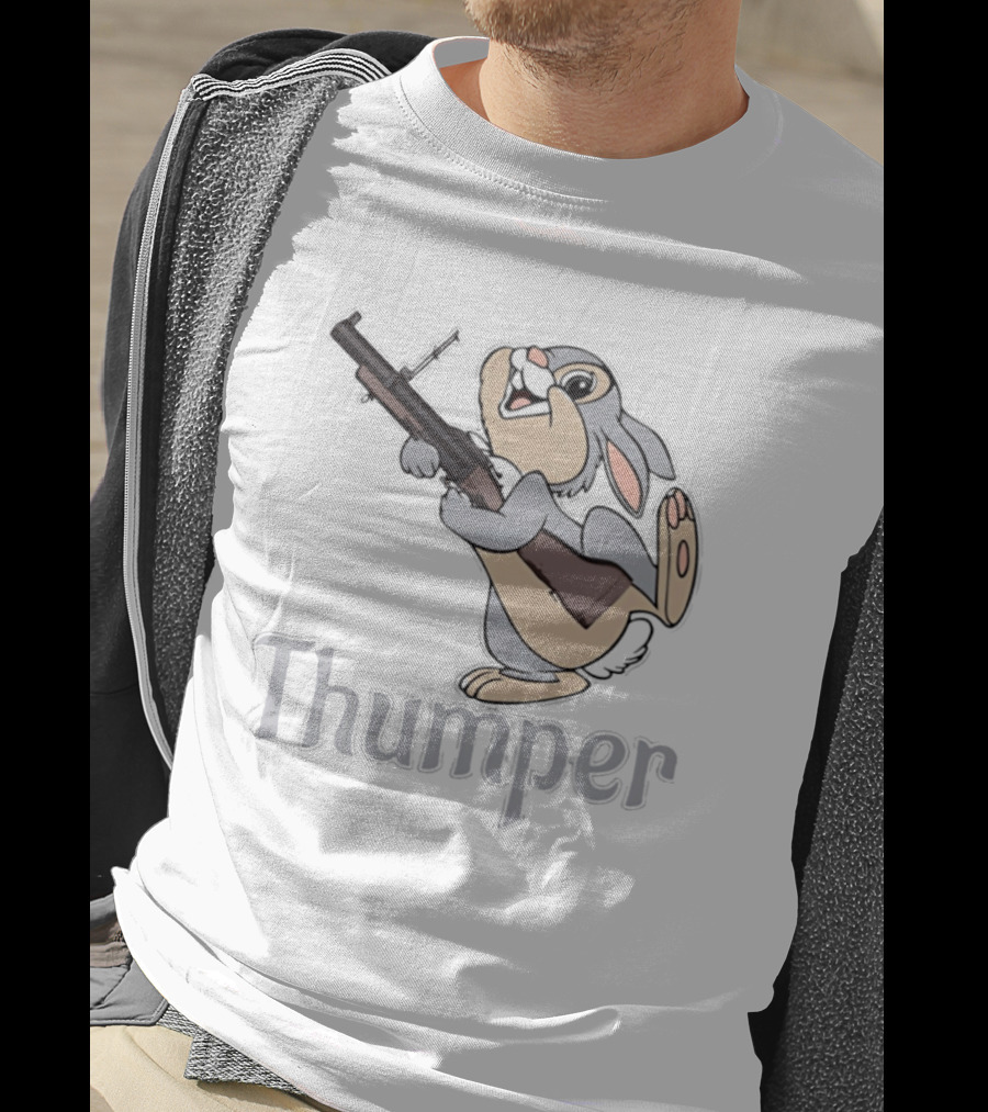 Thumper Rabbit Grenade Launcher Bambi T-Shirt