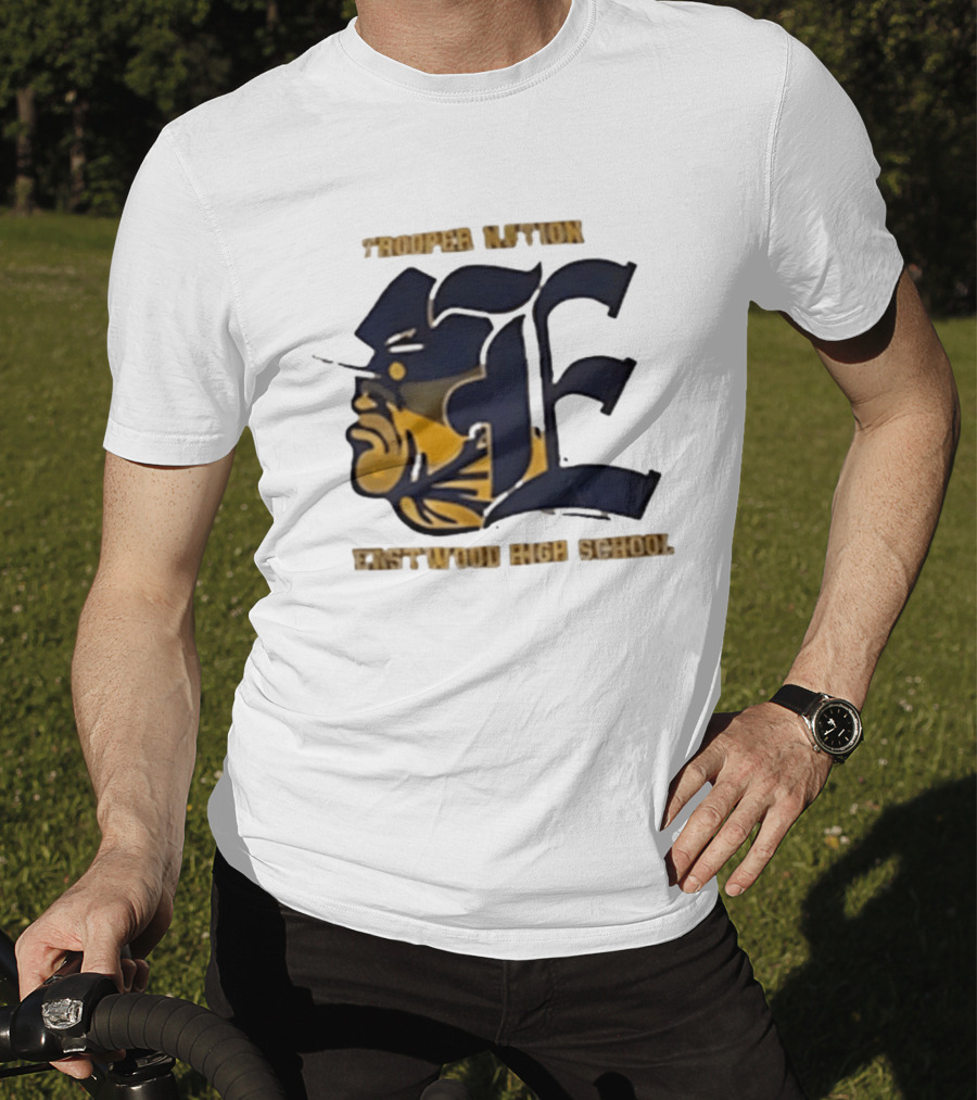 Trooper Nation Eastwood High School Football FE T-Shirt
