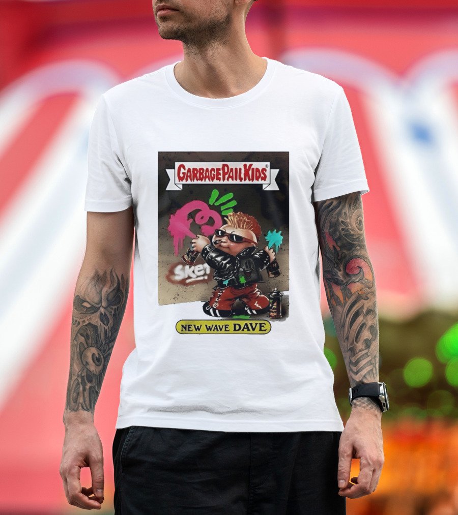 New Wave Dave Garbage Pail Topps T-Shirt