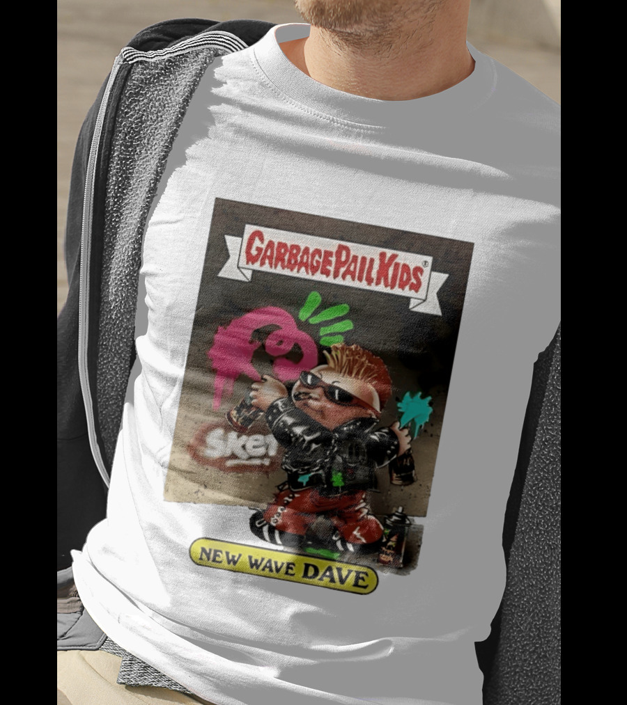 New Wave Dave Garbage Pail Topps T-Shirt