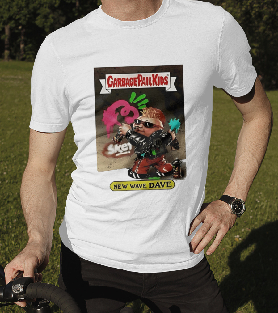 New Wave Dave Garbage Pail Topps T-Shirt