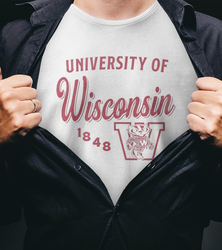 University Of Wisconsin 1848 Badger W T-Shirt