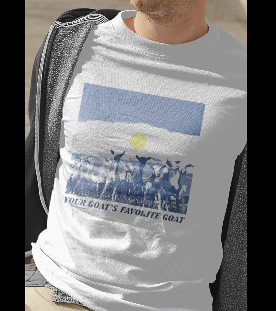 YOUR GOAT'S FAVORITE GOAT Moonlit Pasture T-Shirt
