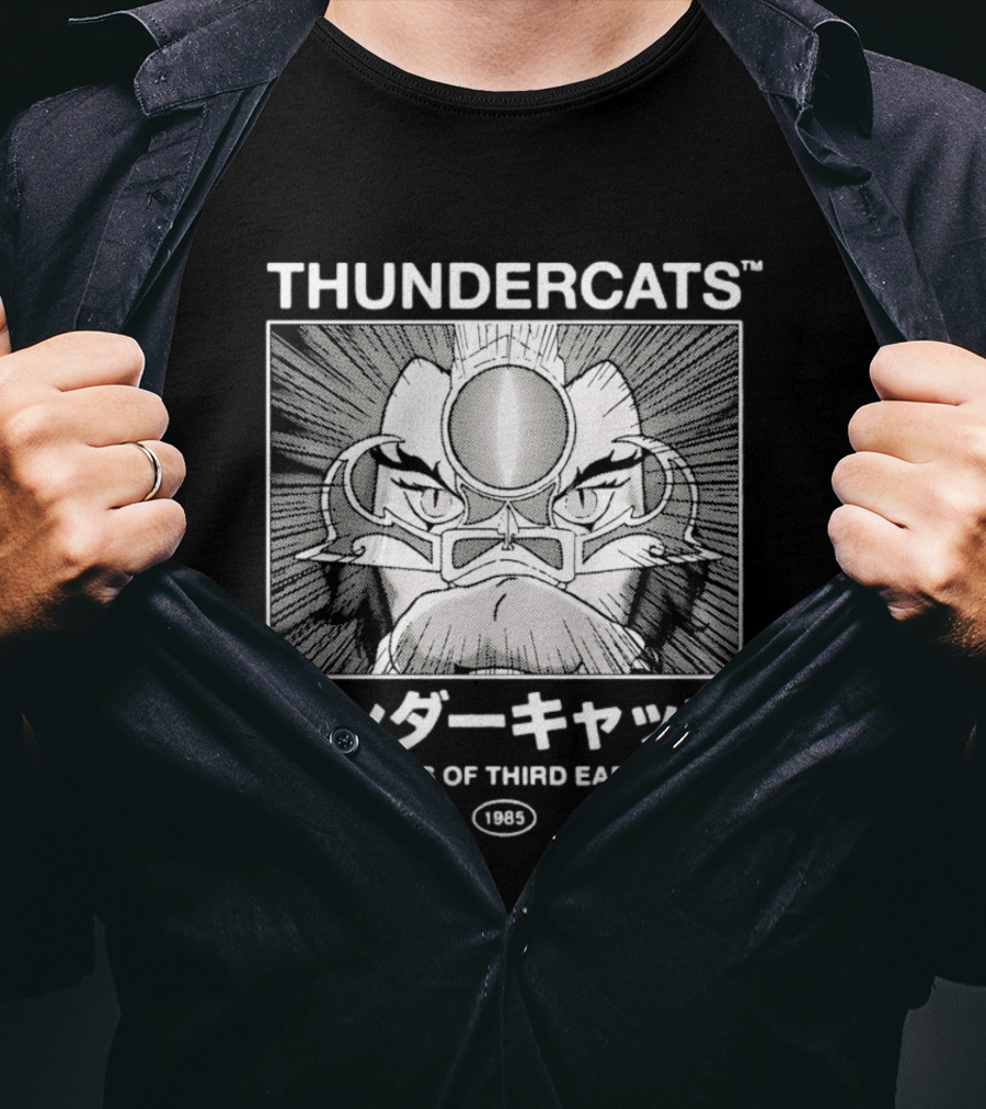 Thundercats Lords Of Third Earth 1985 Halftone T-Shirt