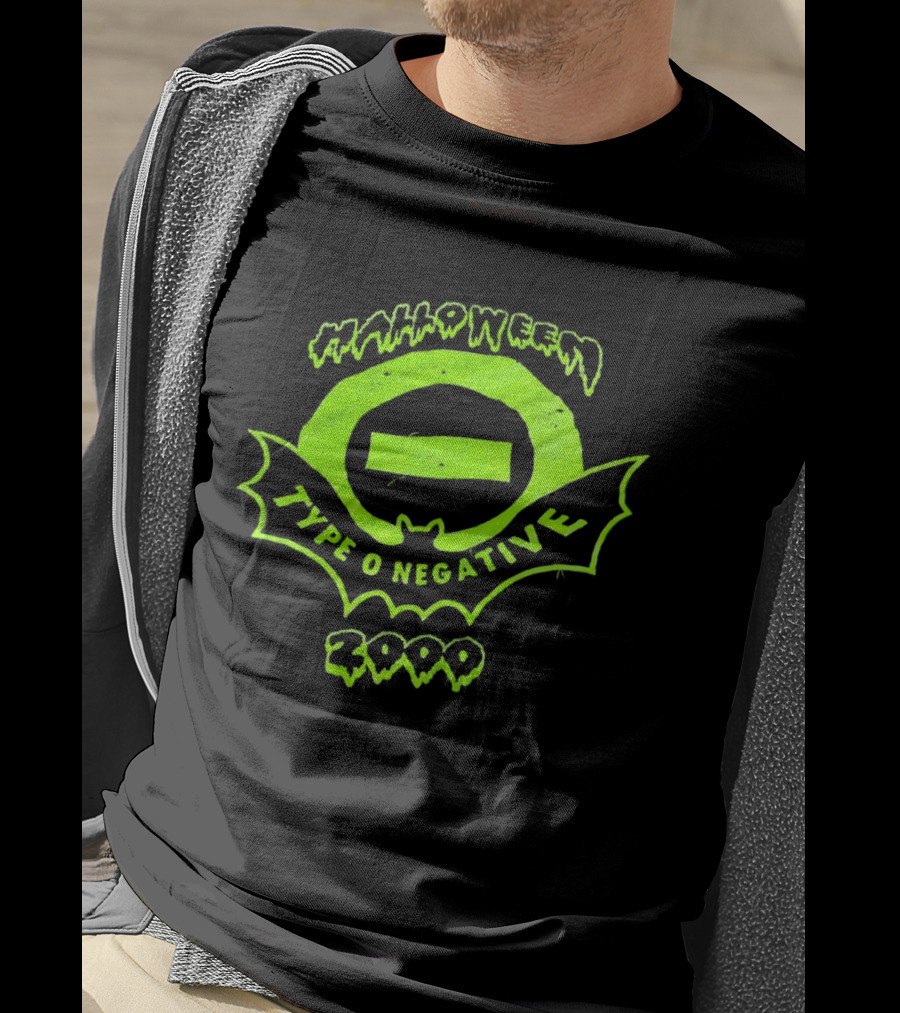 Halloween Type O Negative 2000 Gothic Metal Band T-Shirt