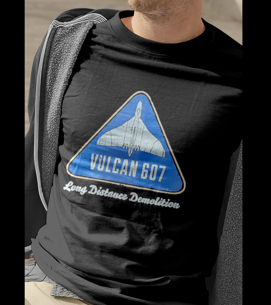 Vulcan 607 Long Distance Demolition Vintage Distressed T-Shirt