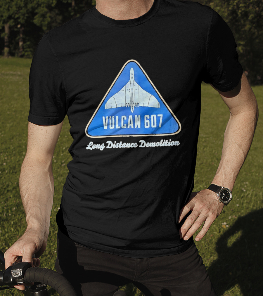 Vulcan 607 Long Distance Demolition Vintage Distressed T-Shirt