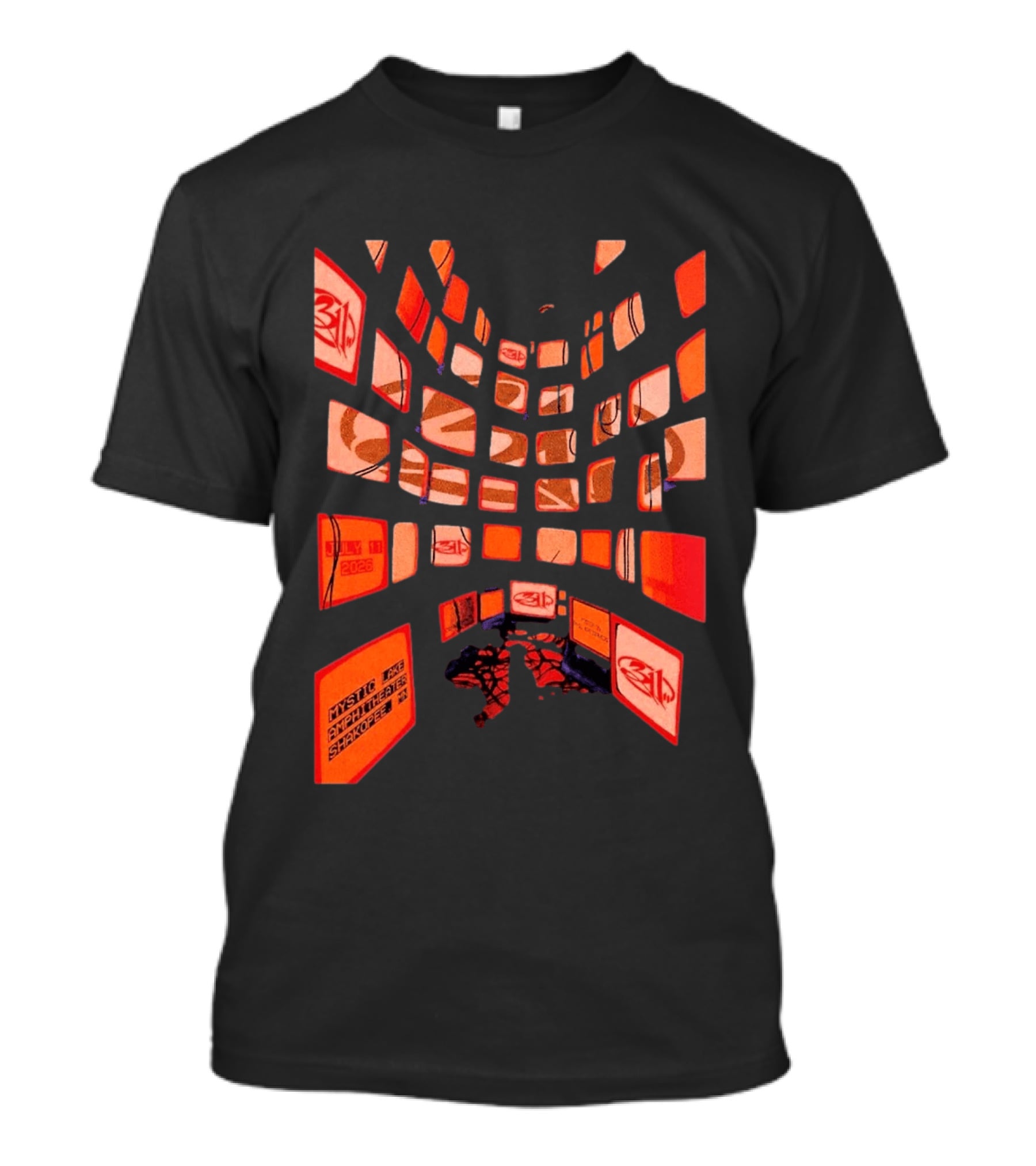 311 Mystic Lake Amphitheater Shakopee July 11 2026 Event T-Shirt