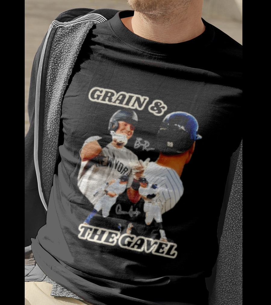 Grain & The Gavel Ben Rice Aaron Judge New York T-Shirt