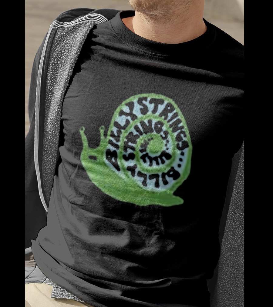 Billy Strings Summer 2026 Tour Snail With Dates T-Shirt