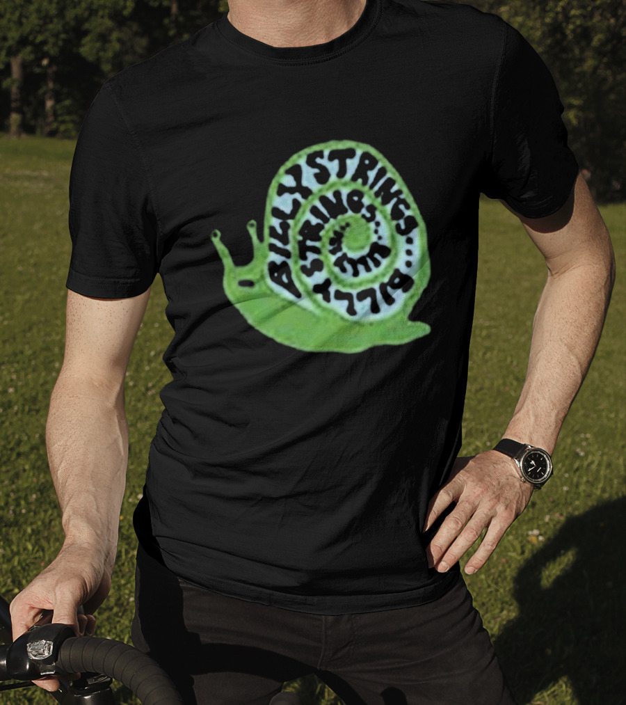 Billy Strings Summer 2026 Tour Snail With Dates T-Shirt
