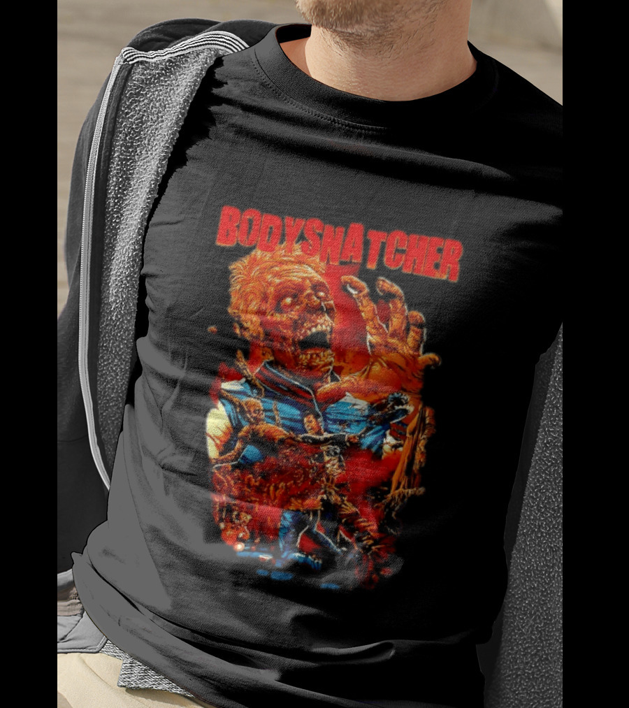Bodysnatcher Zombie Horror Deathcore Fierce Undead Attack T-Shirt