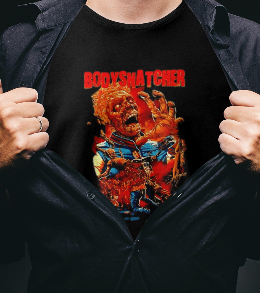 Bodysnatcher Zombie Horror Deathcore Fierce Undead Attack T-Shirt