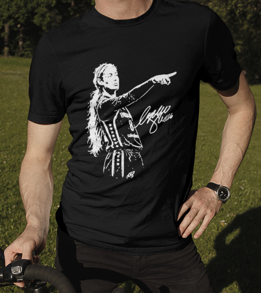 Caitlin Clark Indiana Fever WNBA Player Signature Collection T-Shirt