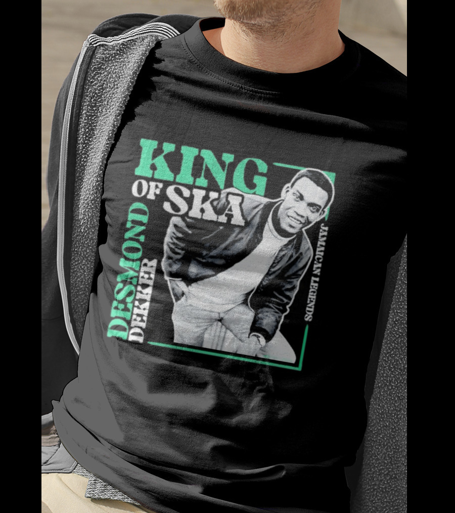 Desmond Dekker King Of Ska Jamaican Legends T-Shirt