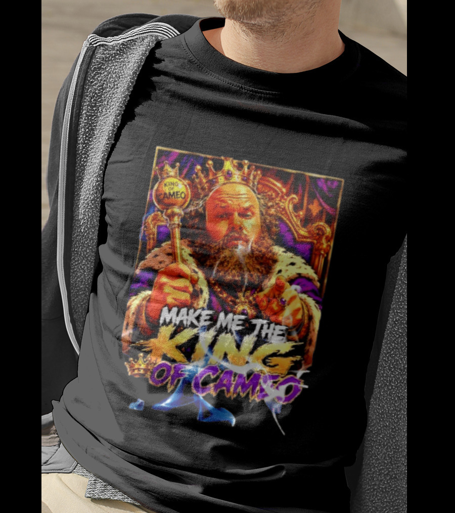 Make Me The King Of Cameo James Oja Jr Crowned Royalty T-Shirt